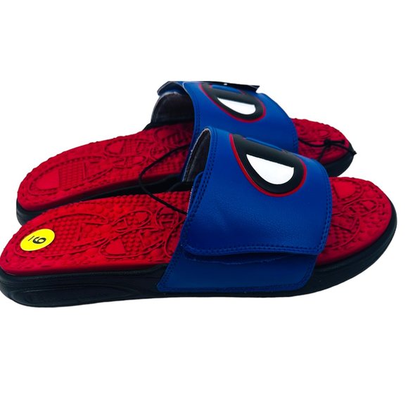 champion Other - Champion Men's Slides Velcro Top Blue Size 9